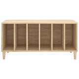 Record Cabinet Sonoma Oak 100x38x48 cm Engineered Wood 831976