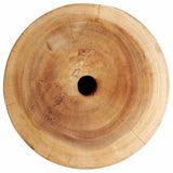 Parasol Base Natural 34 x 40 cm Solid Wood 42006471