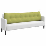 Back Pillow Light Green 200 x 24 x 50 cm Fabric 42014596