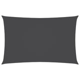 Sunshade Sail Oxford Fabric Rectangular 4x7 m Anthracite 135108