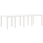 Garden Dining Set 9 pcs Light Grey Polt rattan 3378747