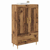 Highboard Old Wood 69.5 x 31 x 115 cm Engineered Wood 882559
