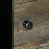 Sideboard 80x33x75 cm Solid Wood Mango 4017819