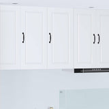 Wall Cabinet PORTO White 40 x 31 x 80 cm Engineered Wood 885375