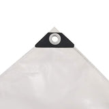 Tarpaulin 650 g/m 1.5x6 m White 144908
