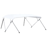 4 Bow Bimini Top White 243xx137 cm 93140