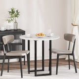 Table Top High gloss white 80 x 1.5 cm Engineered Wood 880425