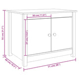 Coffee Table 71x49x55 cm Solid Wood Pine 820926