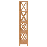 5-Tier Shelf 80x30x146 cm Solid Wood Oak 353812