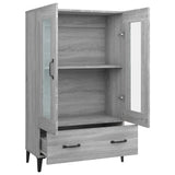 Highboard Grey Sonoma 70x31x115 cm Engineered Wood 817481