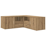 Corner Cabinet Artisian Oak 200x40x45 cm Engineered Wood 3307836