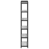 Bookshelf Grey sonoma 40 x 30 x 189.5 cm Engineered Wood 868350