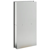 Shower Niche Brushed Silver 32x62x9 cm Stainless Steel 4005132