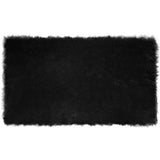Faux Sheepskin Rug Tafalla Black 100 x 200 cm Polyester 42021569
