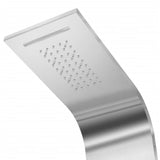 Shower Panel System Stainless Steel Curved 142370