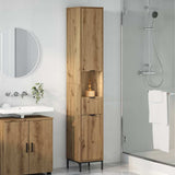 Bathroom Cabinet with Drawer Artisan Oak 31.5 x 33 x 190 cm 883413