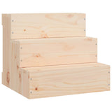 Pet Stair 40x37.5x35 cm Solid Wood Pine 822461