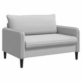 XXL Armchair Light Grey Velvet 42043559