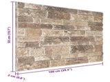 Wall Panels 10 pcs Multicolour 100 x 50 cm EPS Foam 42046096