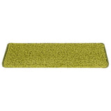 Stair Mats 30 pcs 65x21x4 cm Green Rectangular Edge 3365836