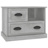 Bedside Cabinet Concrete Grey 60x39x45 cm 816364