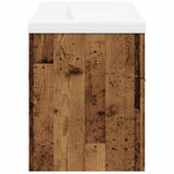 2 Piece Bathroom Furniture Set Old Wood Engineered Wood 3328583