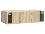 Wall-Mounted TV Cabinet Sonoma Oak 78.5 x 41 x 30 cm 898347