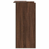 Reception Desk Brown Oak 55x50x103.5 cm Engineered Wood 859021