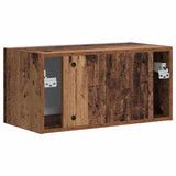 TV Wall Cabinet Old Wood 60 x 31 x 29.5 cm Engineered Wood 892205
