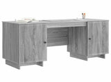 Desk Grey Sonoma Engineered Wood 142.5 x 50 x 75 cm 3414573