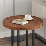 Table Top Dark Brown 60 x 4 cm Solid Oak Wood 42016023