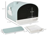 Fully Enclosed Cat Litter Box/Cat Litter Box 85373998