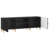 TV Cabinet Black 150 x 31 x 50 cm Engineered Wood 894226