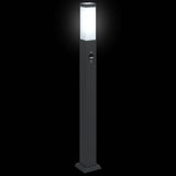 Bollard Lights with Sensor 3 pcs 80 cm Black IP44 4006080