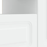 LED TV Cabinet White Engineered Wood 897785