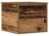Storage Box Old Wood 40 x 42 x 46 cm Engineered Wood 868666