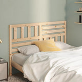 Bed Headboard Solid Pine Wood 146x4x100 cm Attractive Design 814144