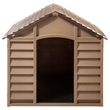 Dog House Brown 86x84x82 cm Polypropylene 94214