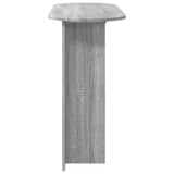 Console Table Grey Sonoma 100 x 39.5 x 75 cm Engineered Wood 8001164