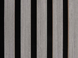 Wall Panels 8 pcs Grey 60.5 x 60 cm 42046452