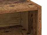 Desk with Storage Oak Wood 80 x 50 x 91 cm 8008024