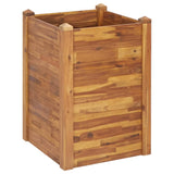 Garden Raised Bed 60x60x84 cm Solid Acacia Wood 46577