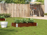 Garden Planter Brown 100x50 cm Solid Wood Pine 3295390