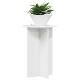 Plant Stand 2 pcs High Gloss White 40 x 60 cm Engineered Wood 899712