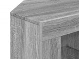 Corner LED TV Cabinet Wall-mounted Grey Sonoma 100 x 40 x 50 cm 889801