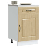 Kitchen Base Cabinet Kalmar Sonoma Oak Engineered Wood 853480
