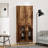 Highboard Old wood 69.5 x 34 x 180 cm Engineered wood 3403183
