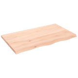 Bathroom Countertop 100x60x cm Untreated Solid Wood 3156039