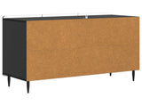Sideboard with Drawer Black 89 x 34.5 x 62 cm Engineered Wood 894426