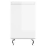 Sideboards 2 pcs High Gloss White 40x35x70 cm Engineered Wood 831057
